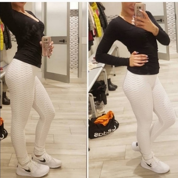 1 left!!!!♡Boutique | Rippled leggings - Picture 5 of 8